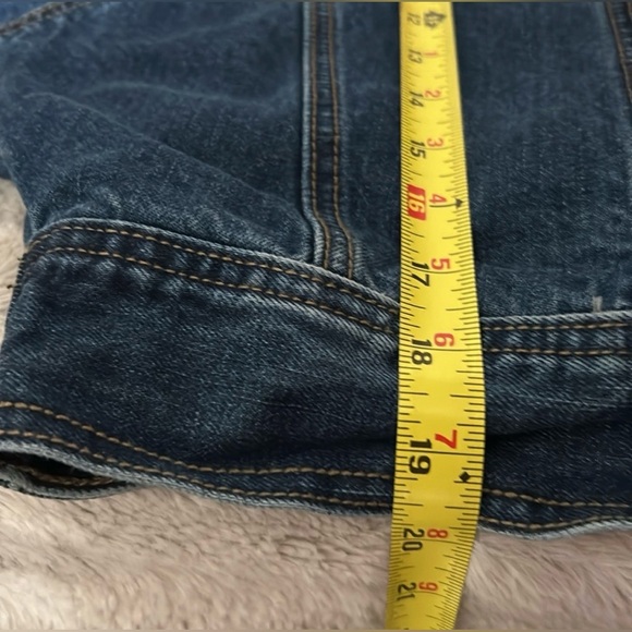 Evidnt Los Angeles Cropped Denim Jean Jacket Size Medium - Picture 7 of 8